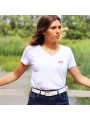 T-shirt col V - Mamounette  - Femme - 1