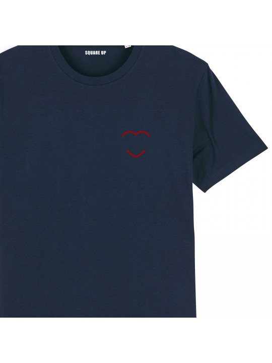 T-shirt Homme coeur personnalisé - 2