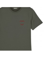 T-shirt Homme coeur personnalisé - 2