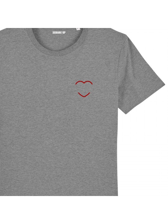 T-shirt Homme coeur personnalisé - 3