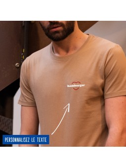 T-shirt Homme coeur personnalisé - 7