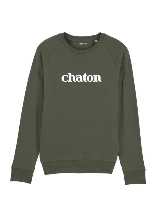 Sweatshirt Chaton - Homme - 1