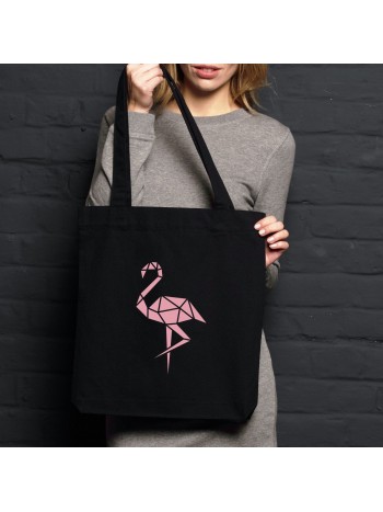Tote bag Flamant rose - 1