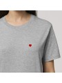 T-shirt Coeur Brodé - Femme - 3
