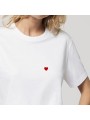 T-shirt Coeur Brodé - Femme - 4