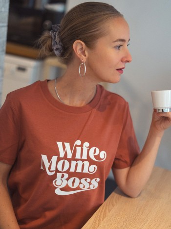 T-shirt - Wife Mom Boss...