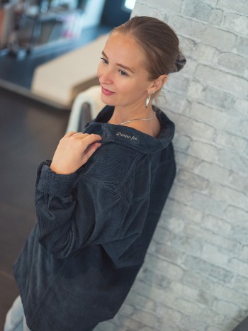 Veste velours côtelé -...