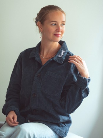 Veste velours côtelé -...