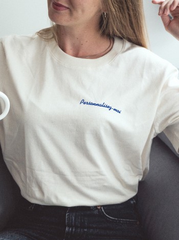 T-shirt Personnalisé Brodé...