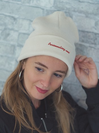 Bonnet Personnalisé Brodé...