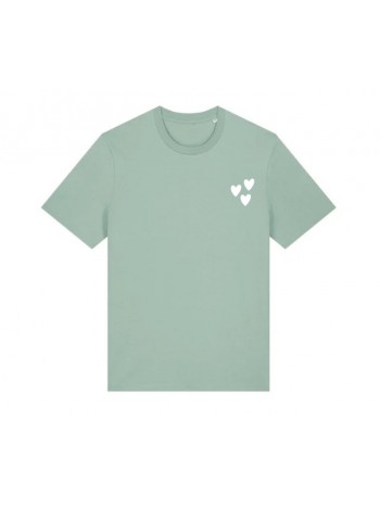 T-shirt 3 Coeurs - Brodé -...